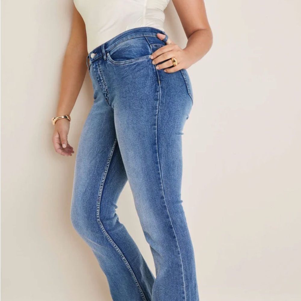 VENUS Blue Boot Cut Jeans Classic Style